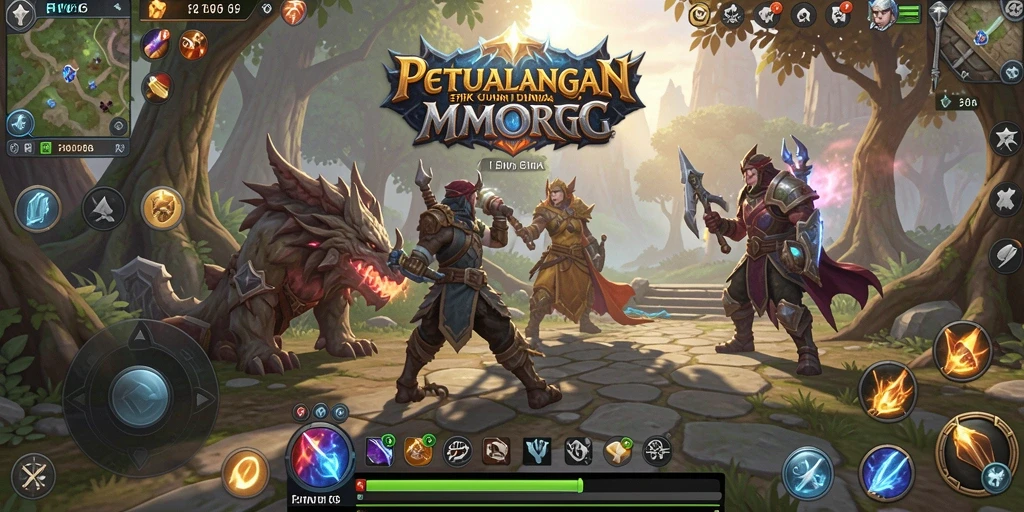 Tampilan gameplay FW66 yang menakjubkan dalam dunia MMORPG.