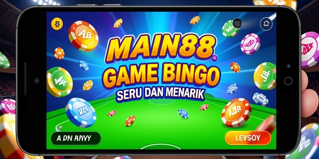 Tampilan gameplay seru di aplikasi Bingo MAIN88.